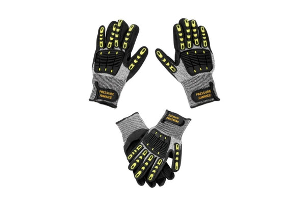 Cut Level 5 Impact Gloves YELLOW/BLACK – Pressure Junkiez