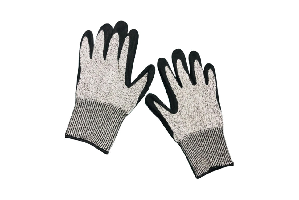 Cut Level 5 Gloves BLACK/GREY